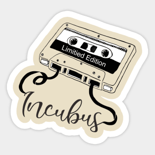 Incubus - Limitied Cassette Sticker